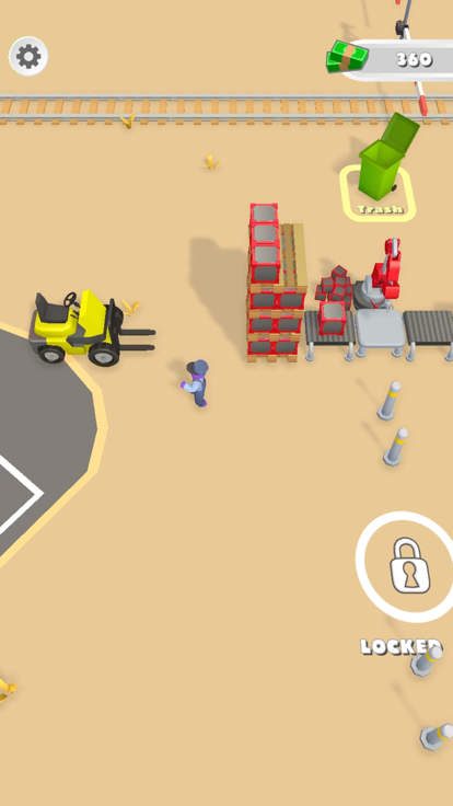 Cargo Train Station 3D游戏截图