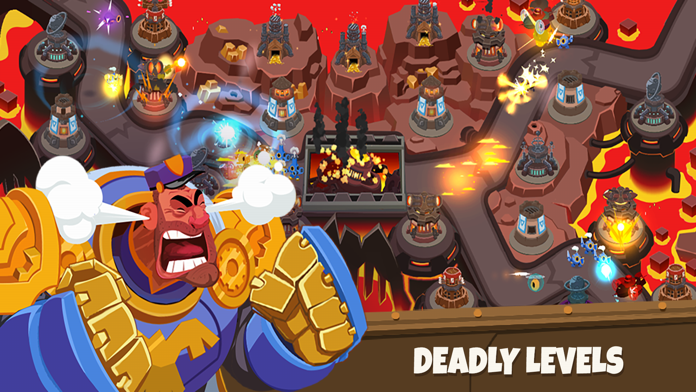 Gold Rush TD游戏截图