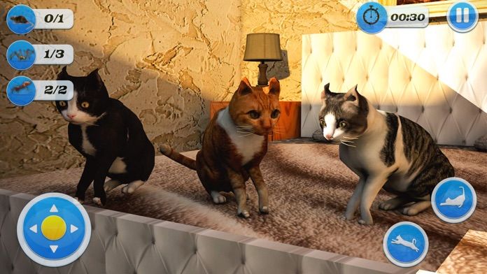 猫模拟器2018年:大鼠VS猫游戏截图