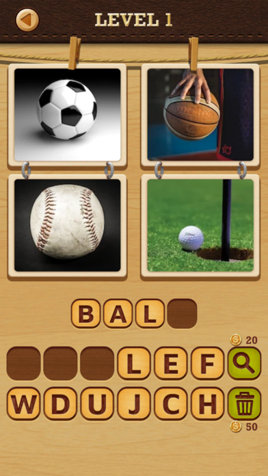 4 Pics Puzzle: Guess 1 Word游戏截图
