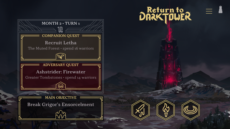 Return to Dark Tower游戏截图
