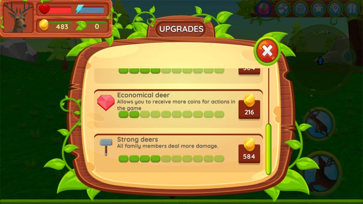 Deer Simulator - Animal Family游戏截图