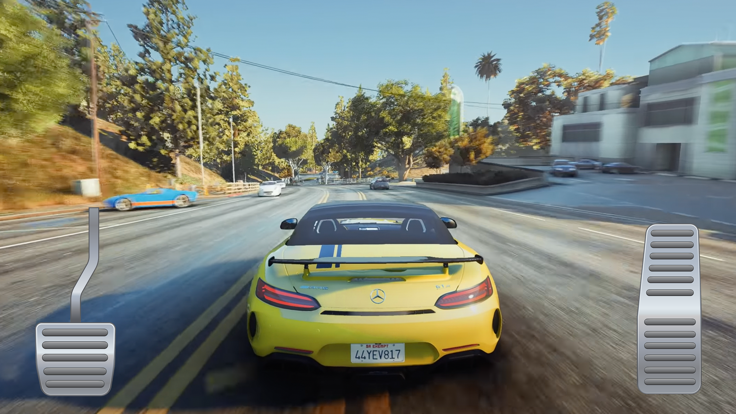 AMG Taxi Racing游戏截图