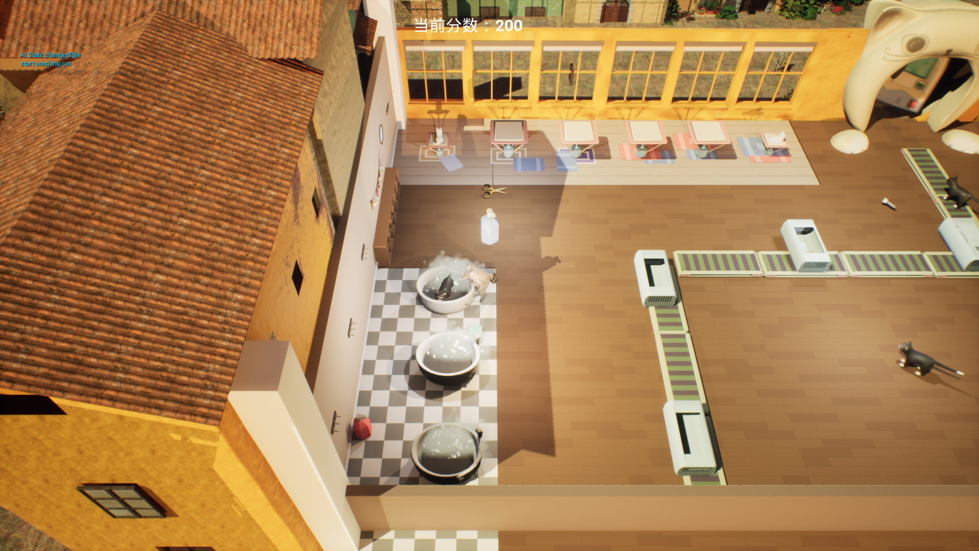 泡泡浣洗店游戏截图