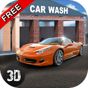 Super Car Wash Service Station 3D