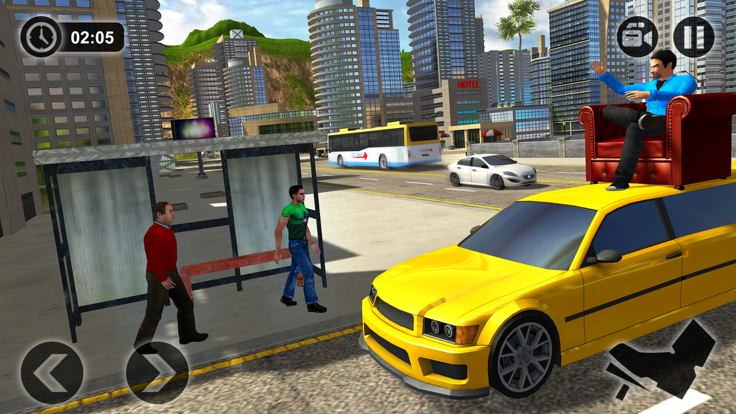 越野豪华轿车出租车驾驶2018游戏截图