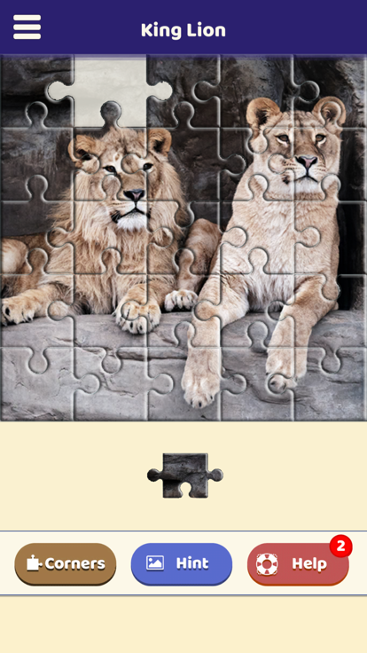 King Lion Puzzle游戏截图