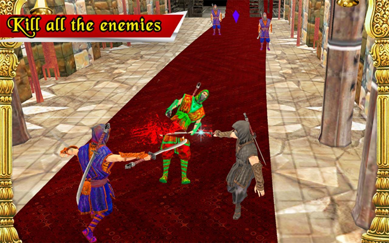 Screenshot of Subway Run Ninja Warrior