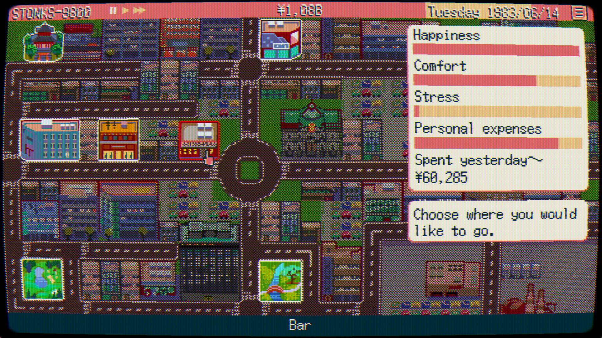 STONKS-9800: Stock Market Simulator游戏截图