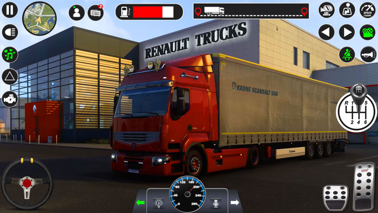 Heavy Euro Truck Offroad Games游戏截图