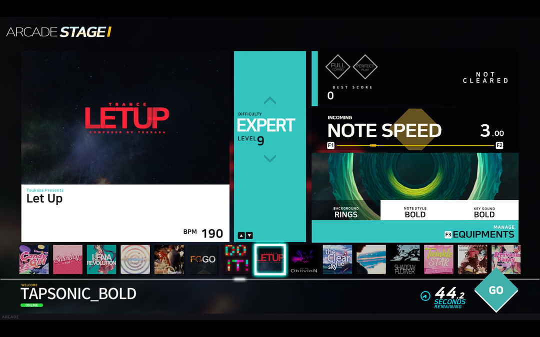 TAPSONIC BOLD游戏截图