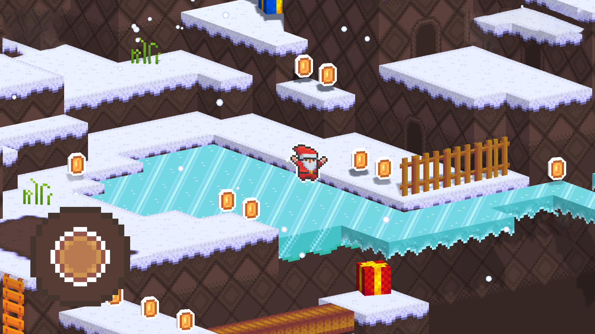 圣诞老人之山游戏截图