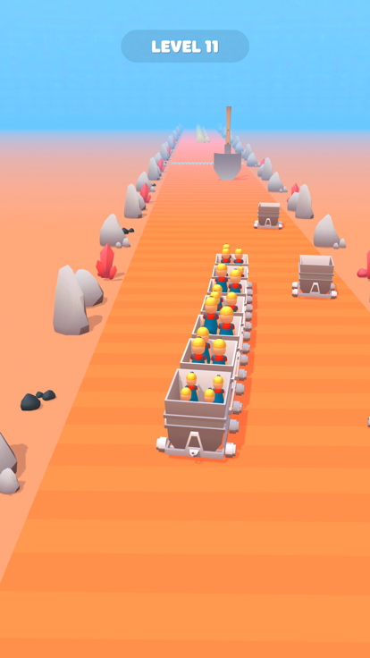 Minecart Stack游戏截图