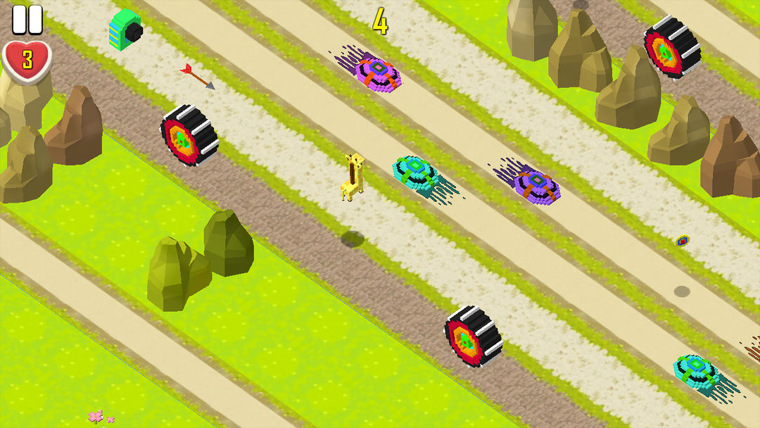 Unico’s Road Crossing游戏截图