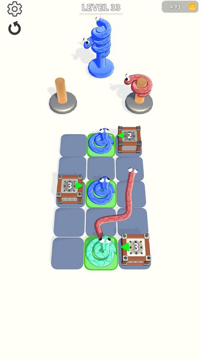 Snake Way Puzzle游戏截图