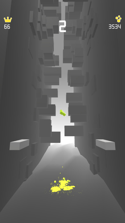 跳一跳小游戏 - 果冻方块弹一弹游戏截图