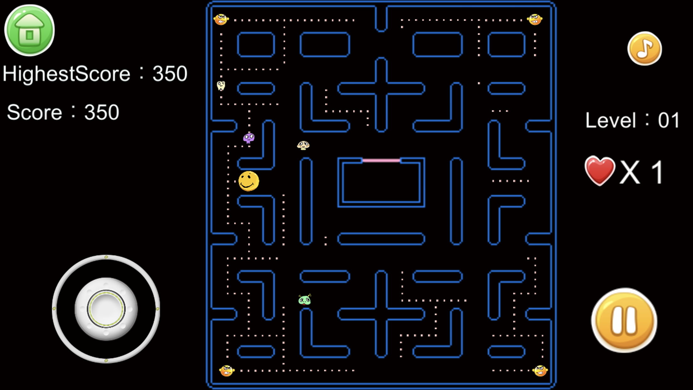 吃人豆游戏截图