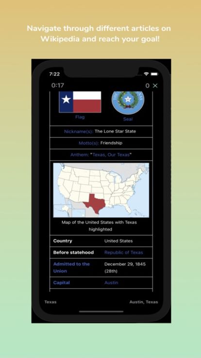 WikiRacer Game游戏截图