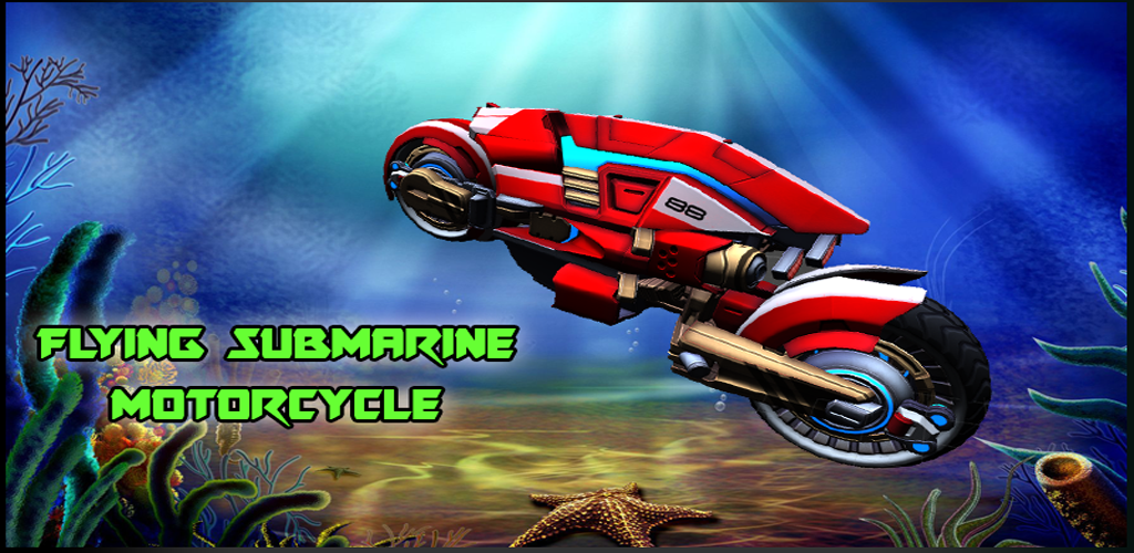 Flying Submarine Motorcycle游戏截图