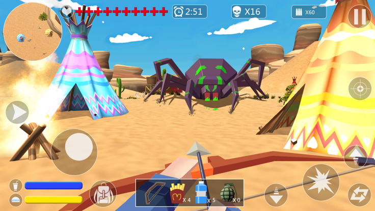 迷你创造世界4:像素吃鸡游戏截图