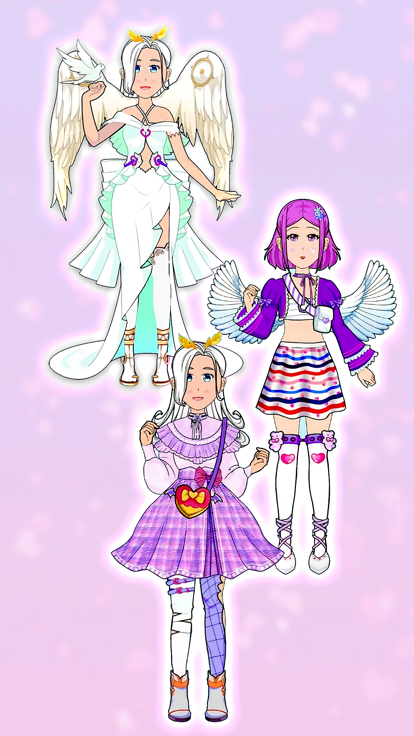 Pastel Dress up Girl游戏截图