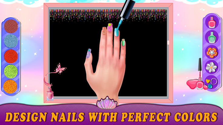 色彩缤纷的美发沙龙游戏截图