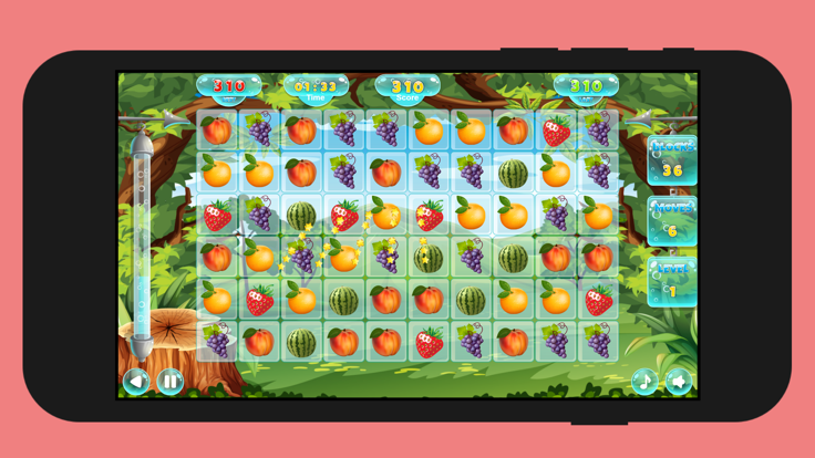 Sweet Fruit 3 Match游戏截图