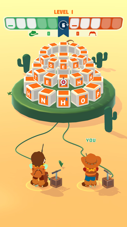 Cowboy Word Duel游戏截图