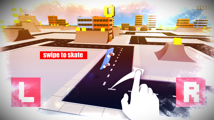 Tiny Skate - Free Skateboard epic x board game游戏截图