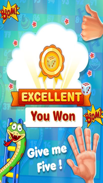 Snakes & Ladders - Glow & Neon游戏截图