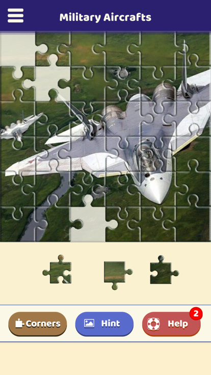 Military Aircrafts Puzzle游戏截图