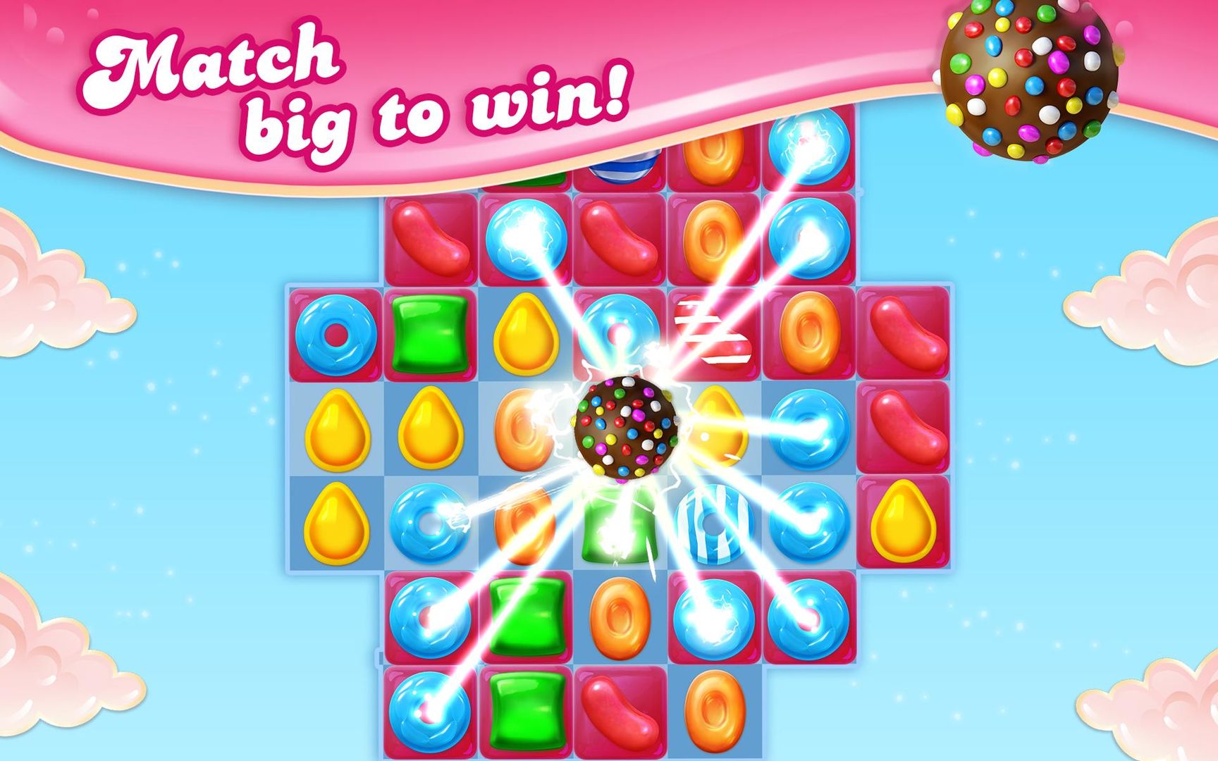 Screenshot of Candy Crush Jelly Saga