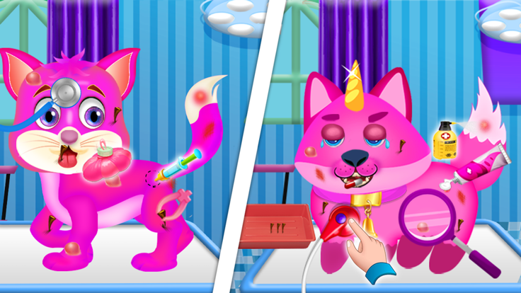 Pet Vet Care - Doctor Games游戏截图