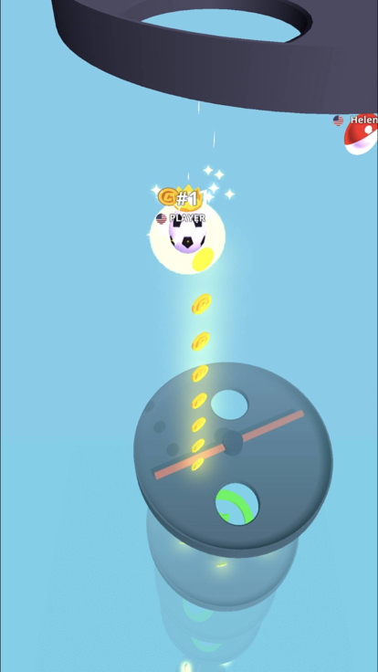 Free Fall Run.io游戏截图
