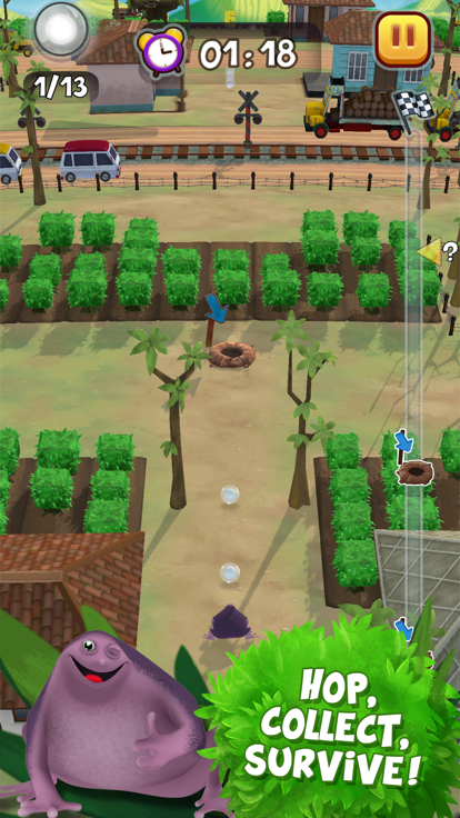 Save the Purple Frog Game游戏截图
