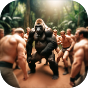 Gorilla vs 100 Men: Let's Go!icon