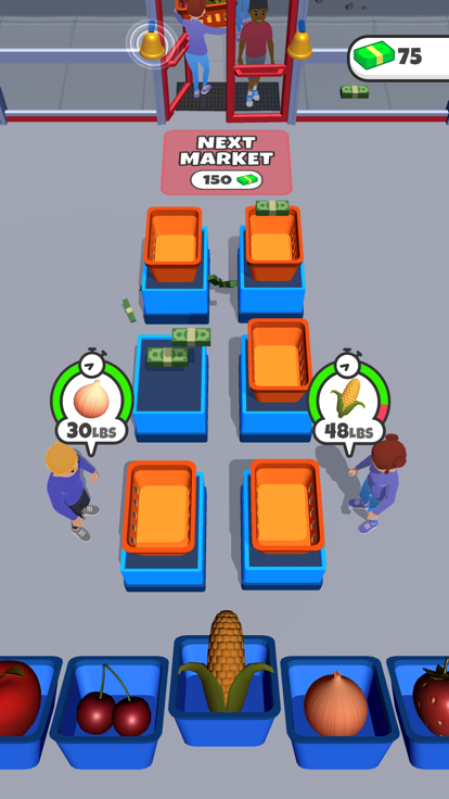 Cart Fill Management游戏截图