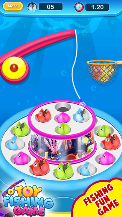 Toy Fishing Game : Catch fish游戏截图