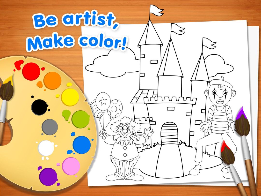 Happy Colors - Coloring Book游戏截图