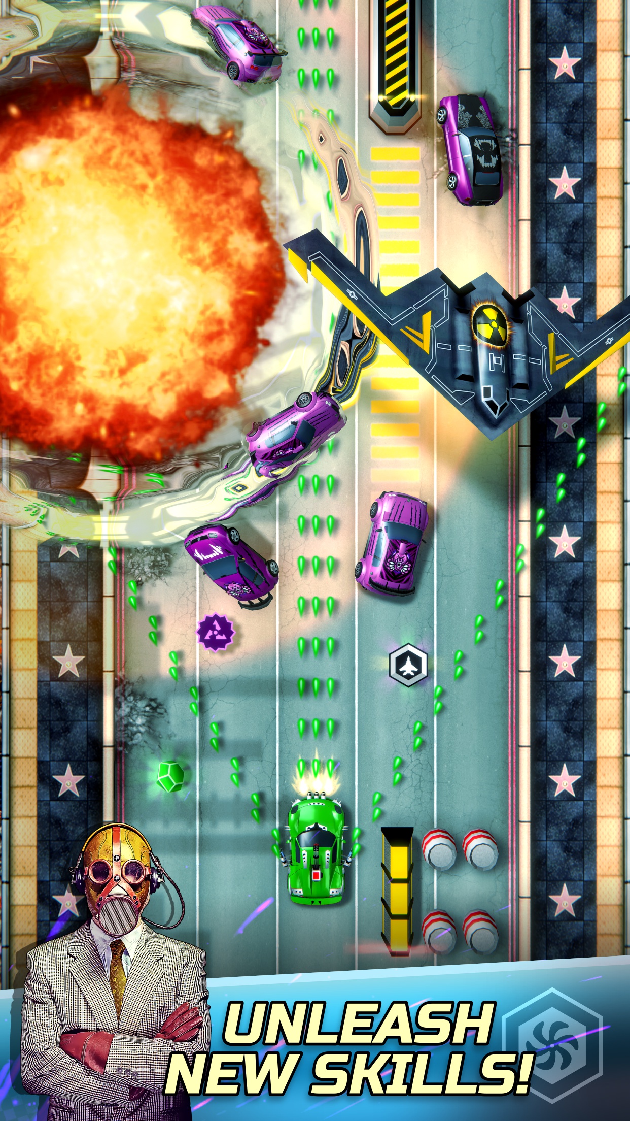 Chaos Road: Combat Racing游戏截图