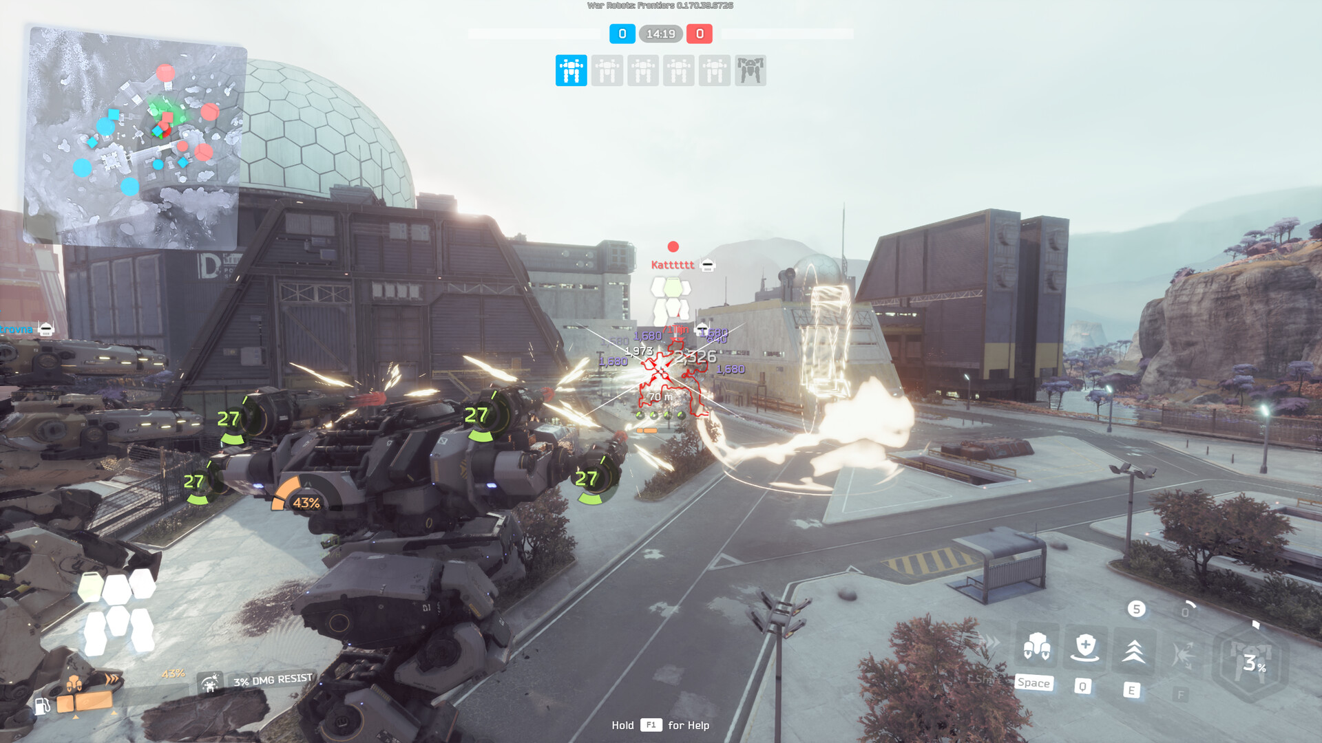 战争机器人：前线游戏截图