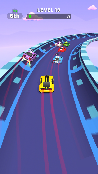 Thumb Car Drift: Speed Stars游戏截图