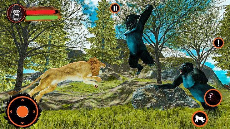 巨人 大脚怪 大猩猩 横冲直撞游戏截图