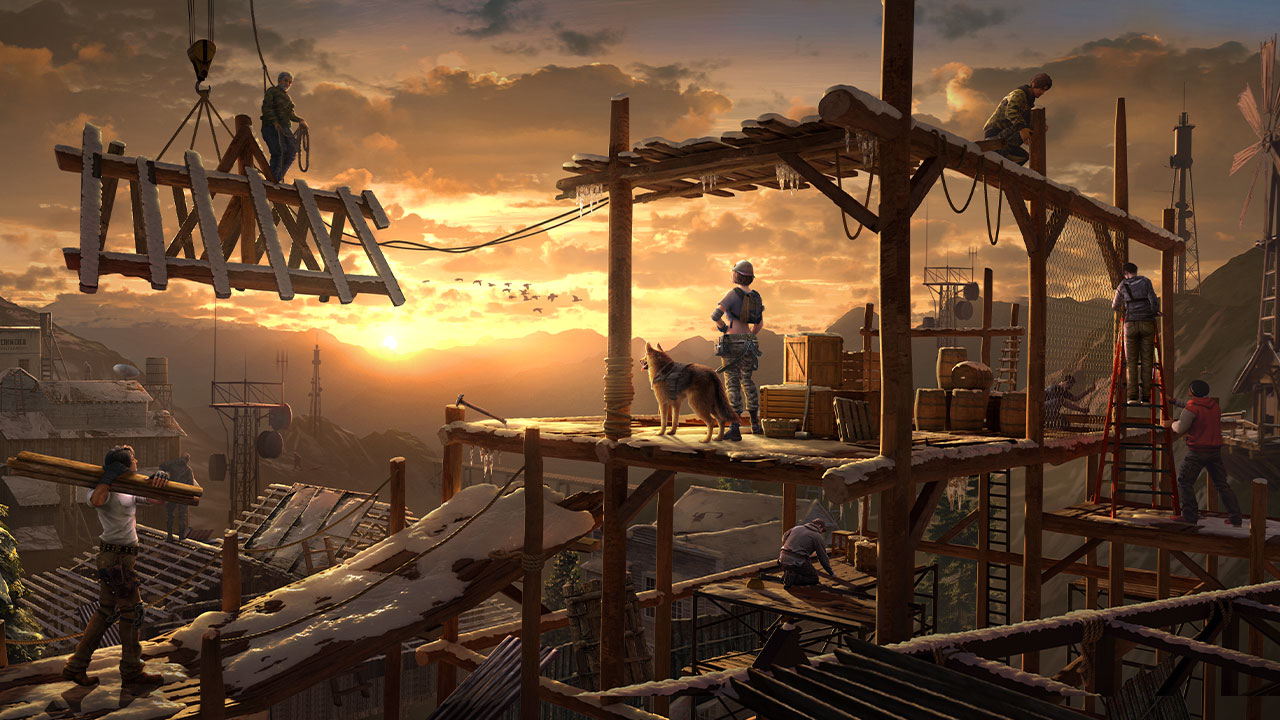 建起废土里最后的”家”