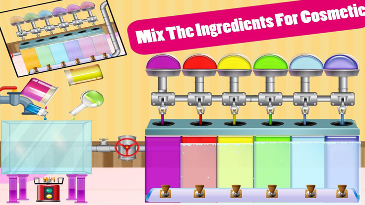 公主化妆盒厂游戏截图