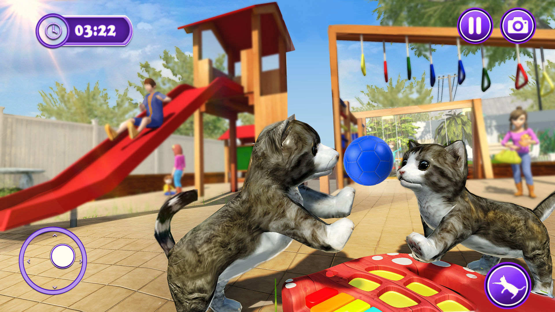 Screenshot of Pet Cat Simulator Family Game Home Adventure