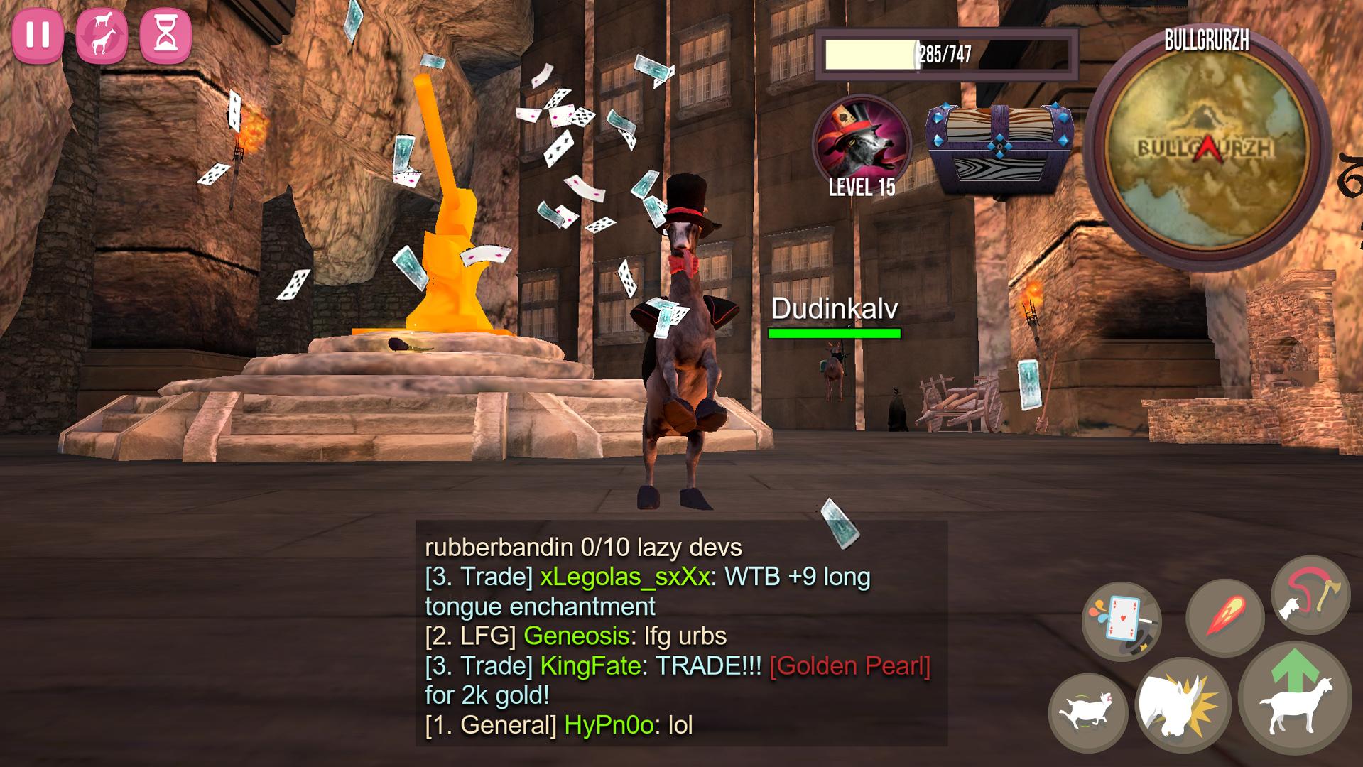 Goat Simulator MMO Simulator游戏截图