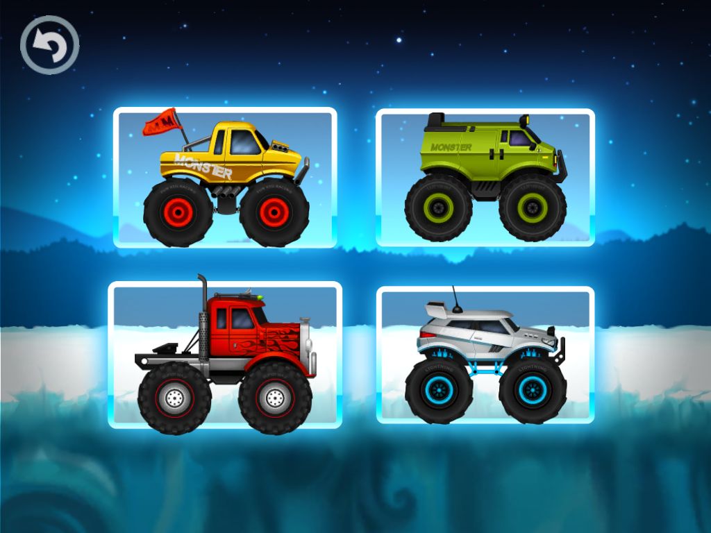 Monster Truck Winter Racing screenshot game