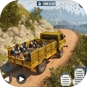 Army Truck Drive Offroad Game