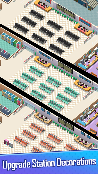 Idle Railway Tycoon游戏截图